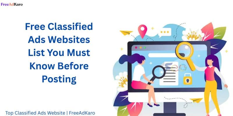 Free Classified Ads Websites List You Must Know Before Posting